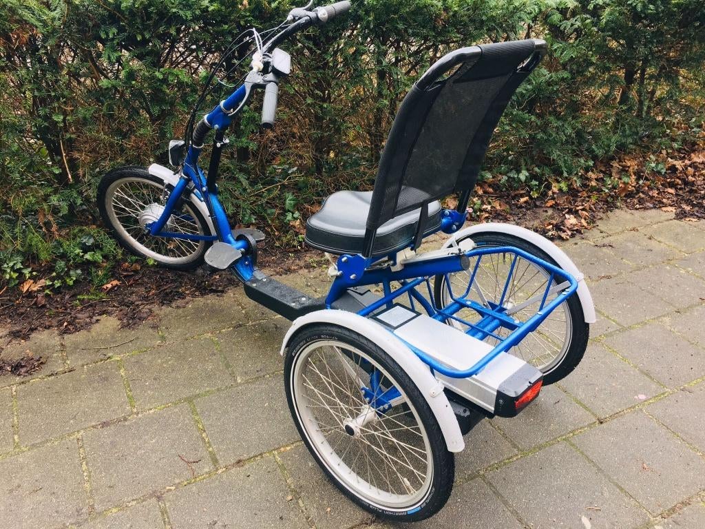 Driewielfiets: Nijland Singly met nieuwe accu 630 WH, Ophalen of Verzenden, Zo goed als nieuw