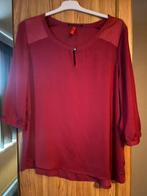 Nieuw maat 42,merk Qs by Oliver.van Noba.Kleur wijnrood, Kleding | Dames, Grote Maten, Ophalen of Verzenden, Nieuw, Rood