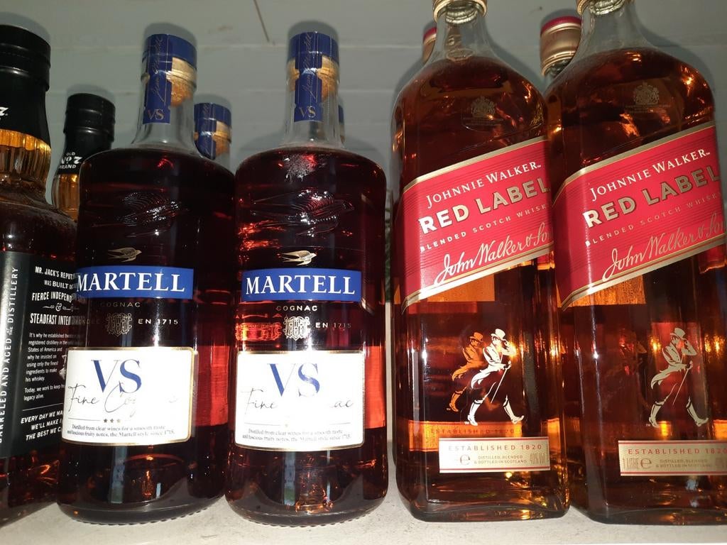 Cognac/whisky, Ophalen of Verzenden