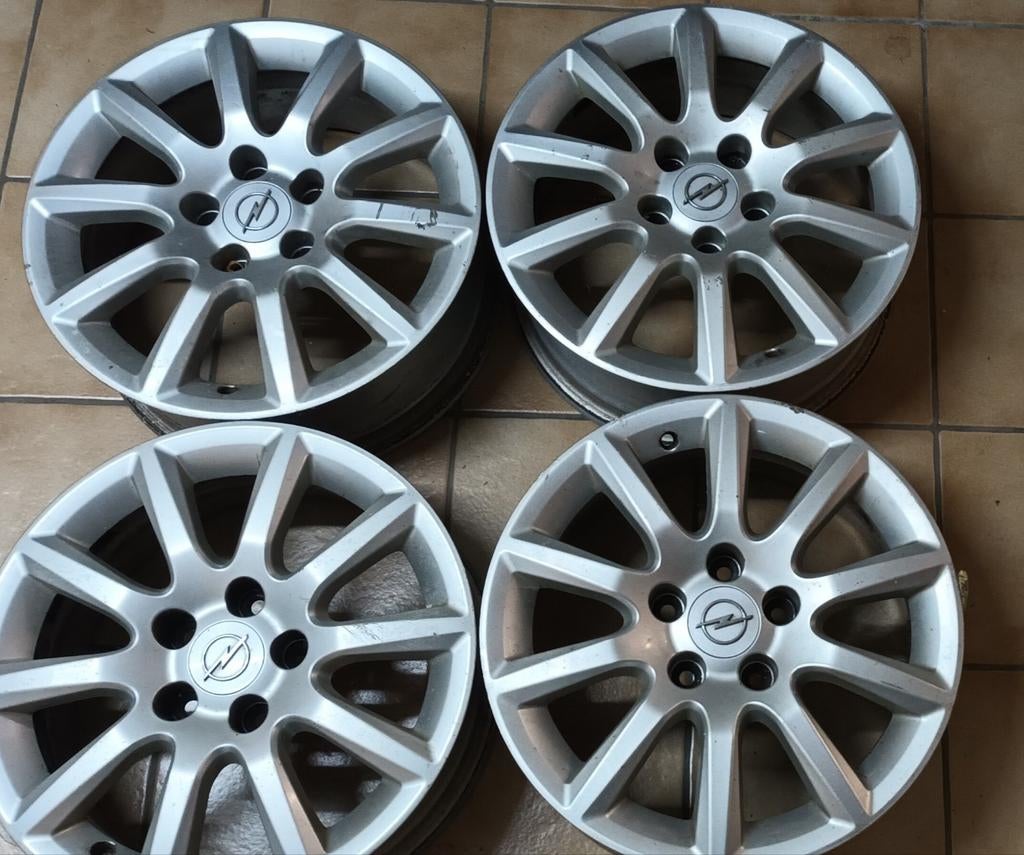 4 x jantes Alu 6.5Jx16H2 - ET 37, Autos : Pièces & Accessoires, Enlèvement, 16 pouces, Jante(s)