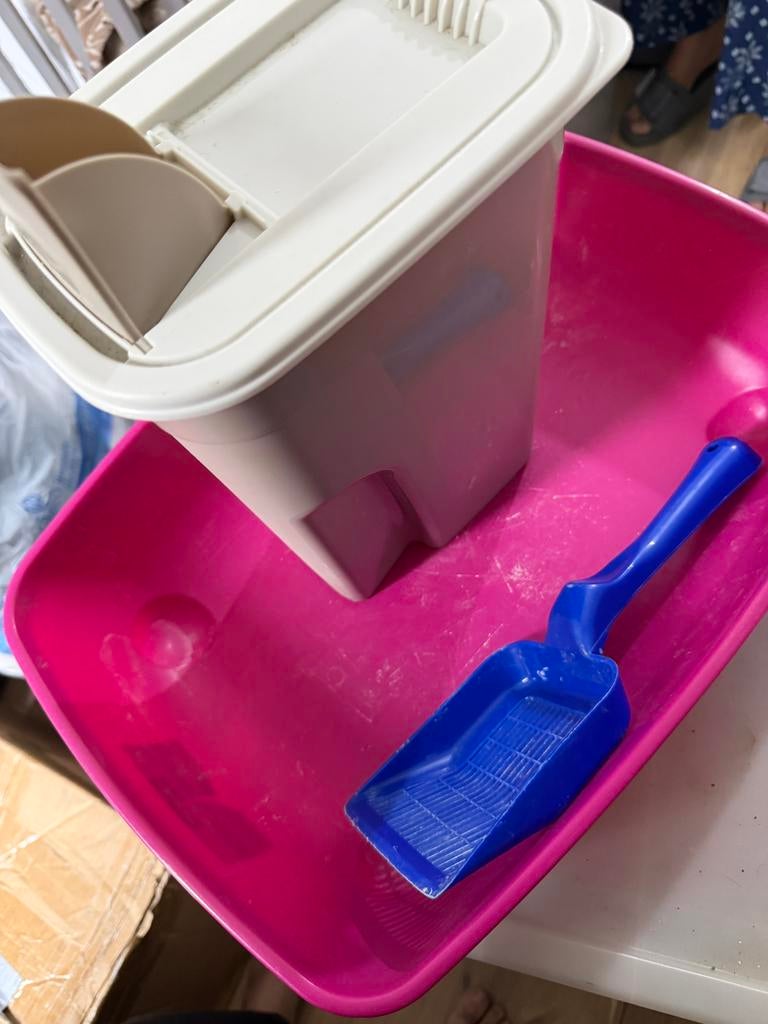 Litter and box, Enfants & Bébés, Jouets | Extérieur | Cabanes d'enfant, Enlèvement ou Envoi, Comme neuf