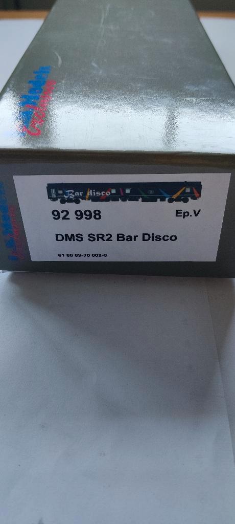 LS models 92998 DMS SR2 Bar Disco, Hobby & Loisirs créatifs, Trains miniatures | HO, Neuf, Wagon, Autres marques, Enlèvement ou Envoi