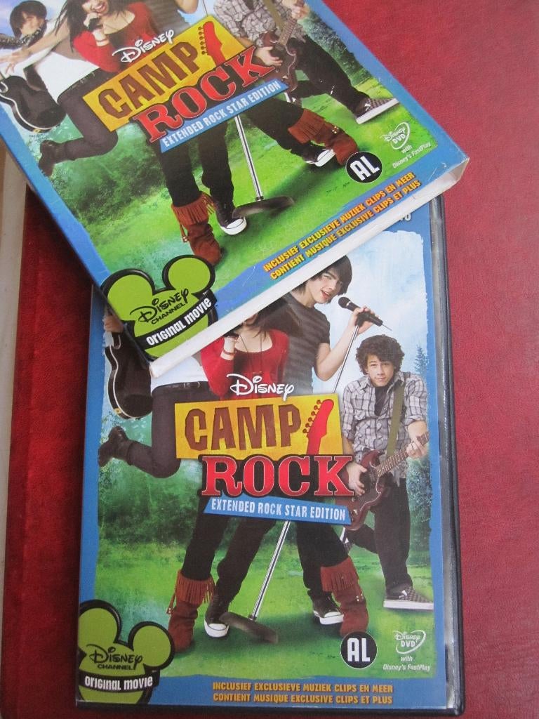 Camp Rock (2008) DISNEY dans un étui coulissant spécial, Enlèvement ou Envoi, Tous les âges, Coffret, Comme neuf