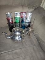 Lot marocain théière verre aspersoir parfum, Enlèvement ou Envoi, Verre
