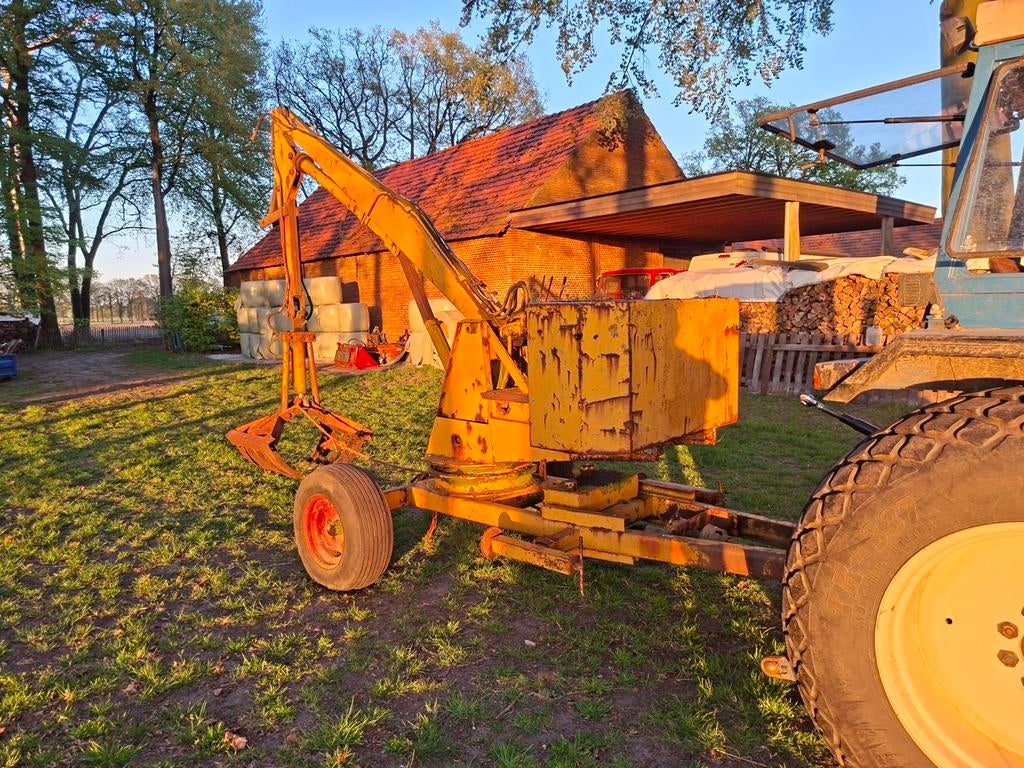 Cormach kraan, Ophalen