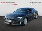 Audi A5 Sportback AUTOMAAT*204PK*CARPLAY*GPS*CAMERA*SENSOREN, Auto's, Audi, Automaat, Navigatiesysteem, 129 g/km, Zilver of Grijs