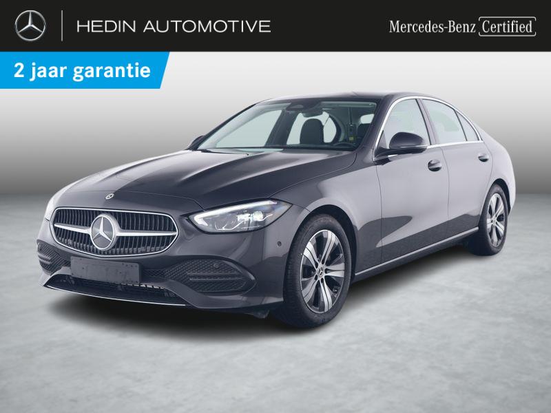 Mercedes-Benz C-klasse 180 Berline Luxury Line | Smartphone, 4 deurs, Zwart, 4 cilinders, Bedrijf