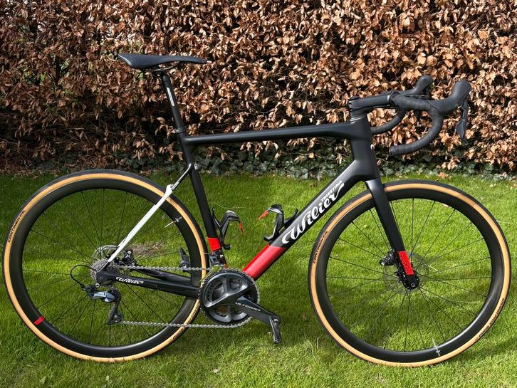Wilier Garda Ultegra - carbon wielen - racefiets - maat 58, Fietsen en Brommers, Fietsen | Racefietsen, Zo goed als nieuw, Carbon