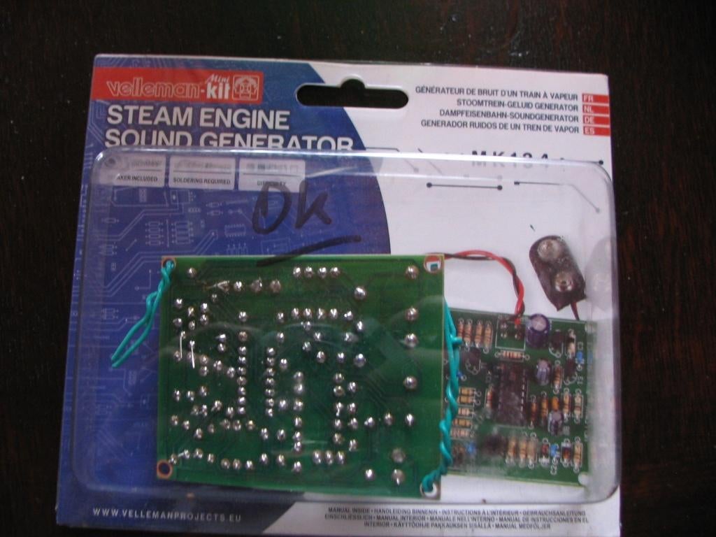 Stoomtreingeluid modeltrein, Hobby & Loisirs créatifs, Trains miniatures | Échelle N, Neuf, Autres marques, Enlèvement ou Envoi