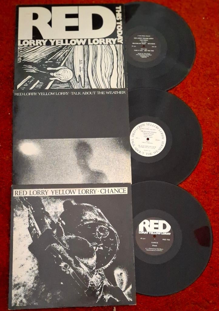 VINYLES RED LORRY YELLOW LORRY LP 33t Maxi singles 12", Cd's en Dvd's, Vinyl | Overige Vinyl, Gebruikt, Originele persing, 1980 - 1989