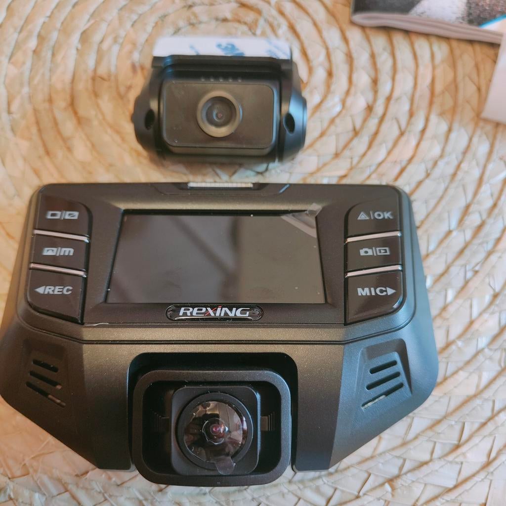 Autocamera voor + achter, Ophalen