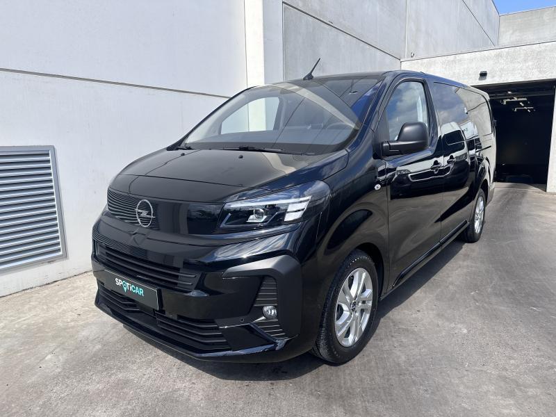 Opel Vivaro DUBBELE CABINE LUXE! 2.2 DIESEL 180 AT8, Auto's, Automaat, USB, Zwart, https://public.car-pass.be/vhr/ae02d471-3209-478e-b624-b7239ff8a8ae