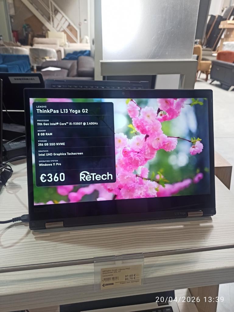 OFFRE LIMITÉE : Lenovo ThinkPad L13 G2 i5  azerty, TV, Hi-fi & Vidéo, Télévisions, Enlèvement ou Envoi