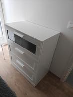 Commode 3 tiroirs blanc 78x46x95 cm, Maison & Meubles, Armoires | Commodes, 3 ou 4 tiroirs, 25 à 50 cm, Moins de 100 cm, Comme neuf