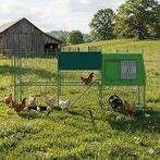 het eierenpaleis kippenhok kunststof, Ophalen