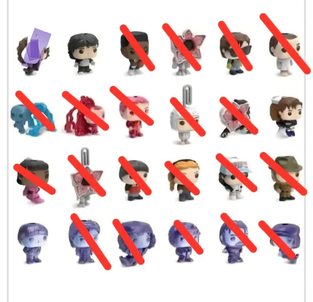 Ik ben op zoek naar de 3 Stranger Things-figuren


De tweede, Ophalen