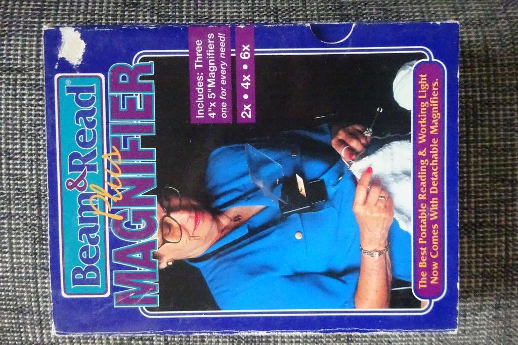 vergrootglas, Ophalen, Gebruikt, Loeplamp