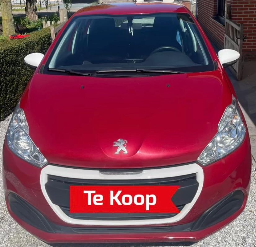 Peugeot 208 like editie, Autos, Peugeot, Particulier, ABS, Airbags, Air conditionné, Bluetooth, Verrouillage central, Cruise Control