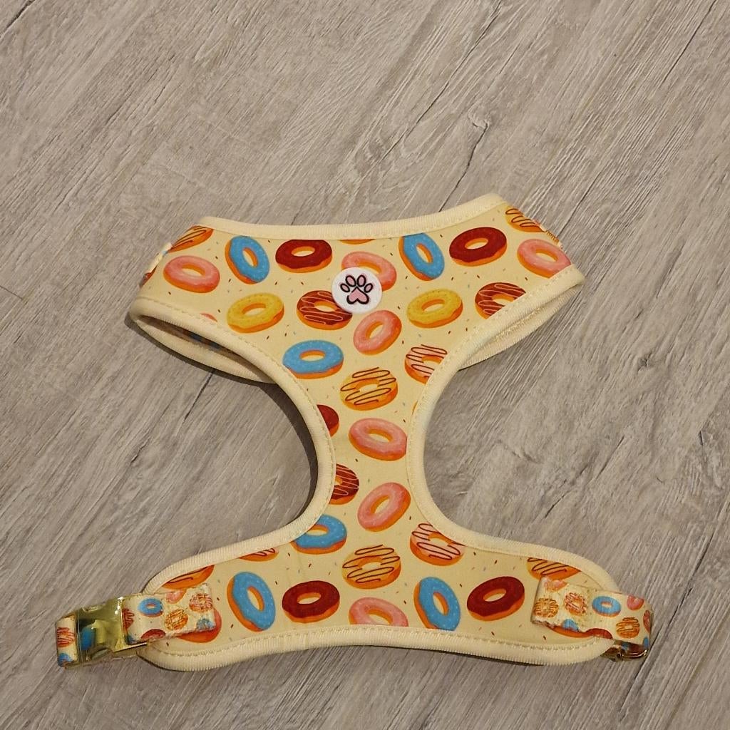 Harnas / Tuigje Donuts Paw My God! L, Dieren en Toebehoren, Hondenriemen, Nieuw, Ophalen of Verzenden