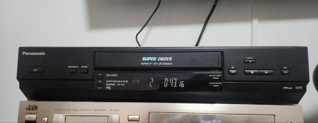 Panasonic NV-HV61 VCR, Ophalen of Verzenden, Zo goed als nieuw, Analoog