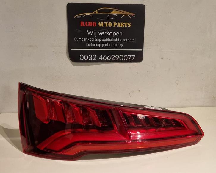ACHTERLICHT AUDI Q5 LED LINKS ORIGINEEL 80q945093b, Auto-onderdelen, Verlichting, Audi, Gebruikt, 3 maanden garantie, Ophalen of Verzenden
