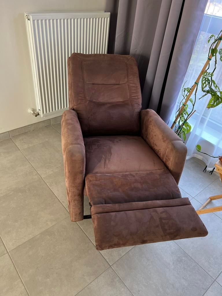 Relax zetel in perfecte staat, Huis en Inrichting, Fauteuils, Ophalen, Zo goed als nieuw