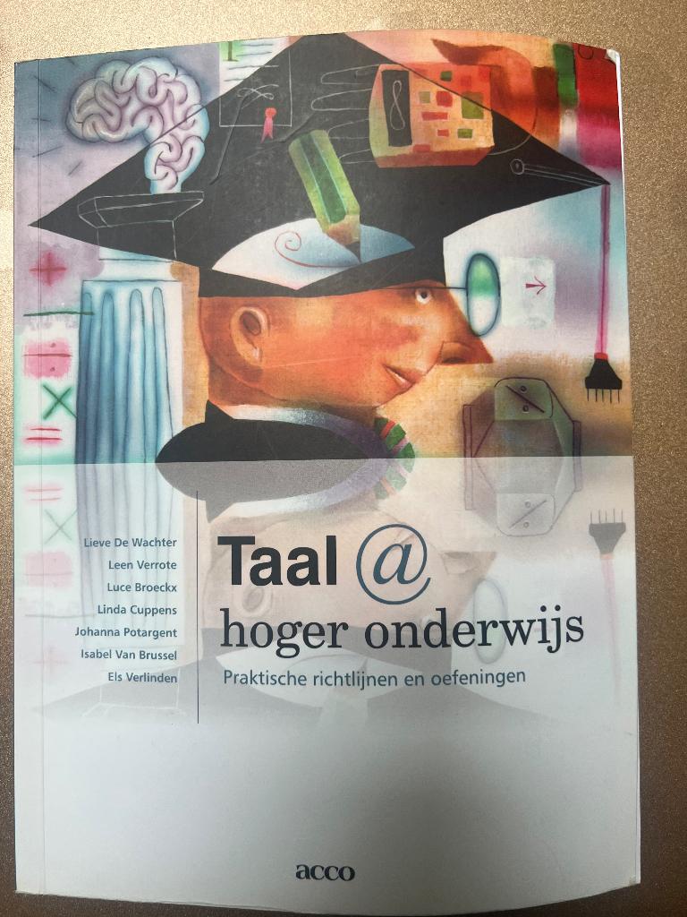 Taal @ hoger onderwijs, Livres, Livres d'étude & Cours, Enlèvement ou Envoi, Comme neuf, Enseignement supérieur