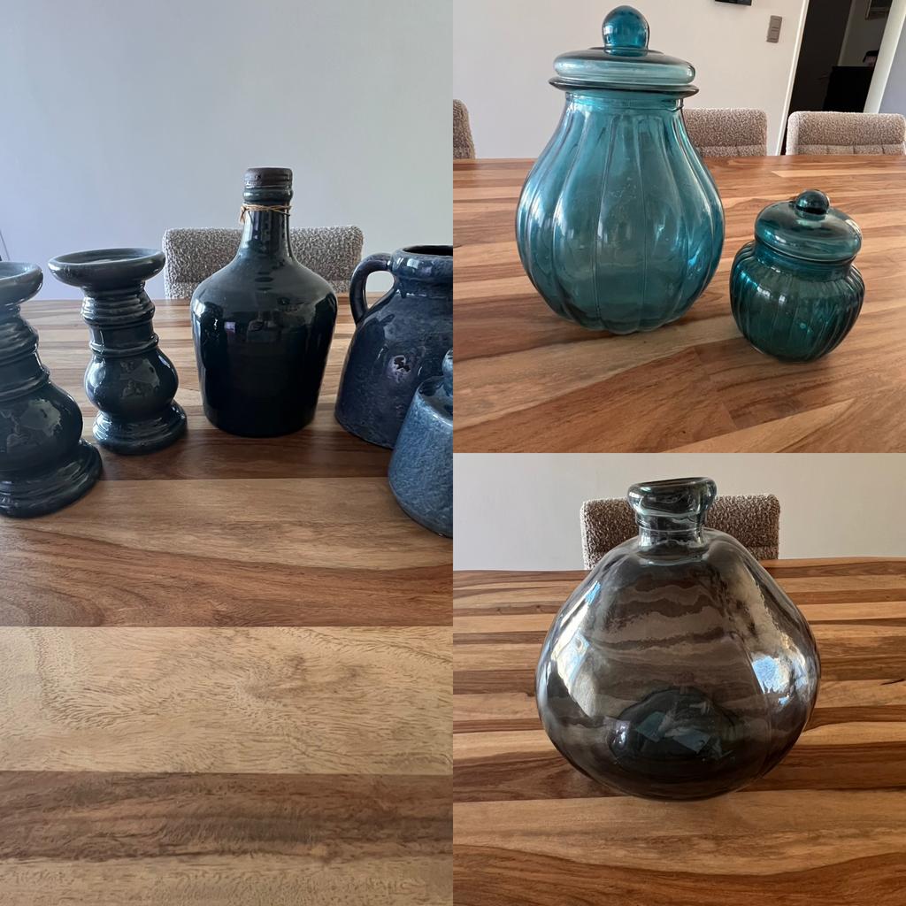 Blauwkleurige decoratie items, Ophalen, Zo goed als nieuw
