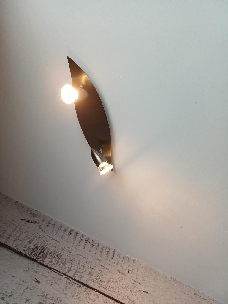 Luminaire couleur bronze, Moins de 50 cm, Enlèvement, Utilisé, Métal