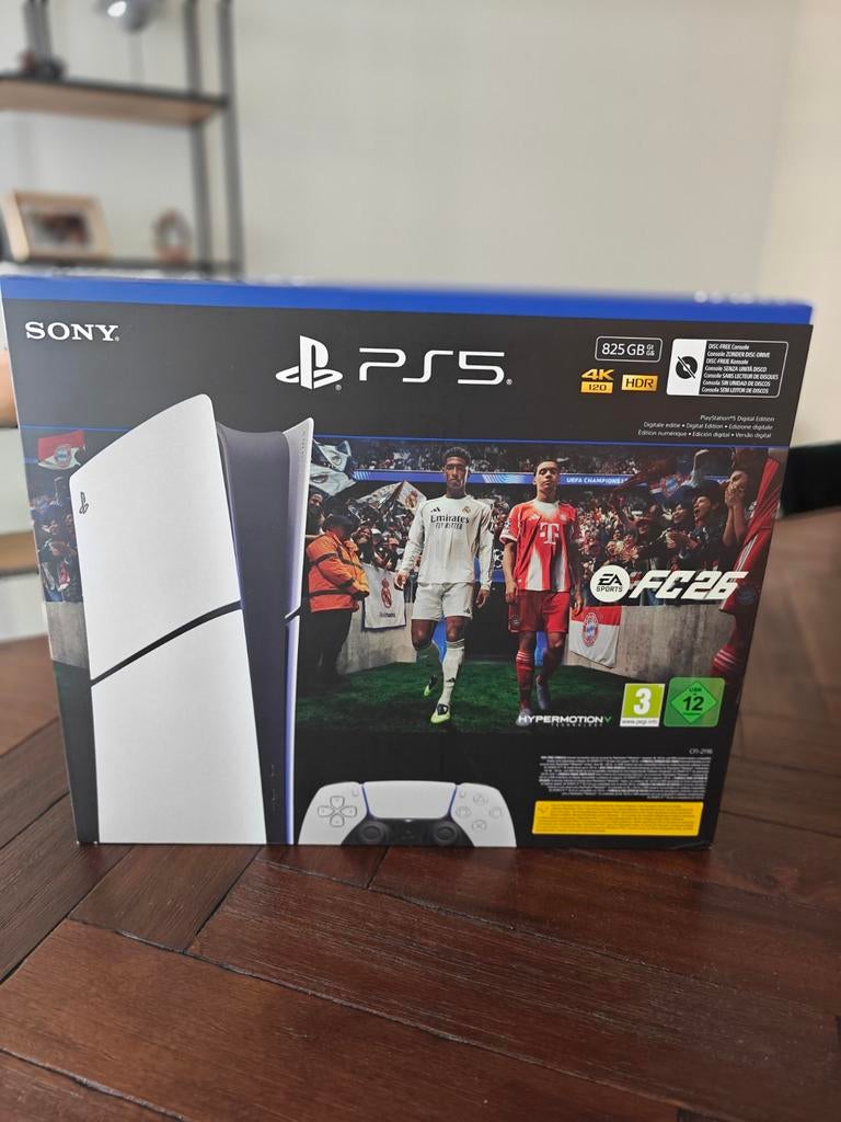 PS5 Digital Edition NIEUW & ONGEOPEND – DIRECT BESCHIKBAAR, Enlèvement, Playstation 5