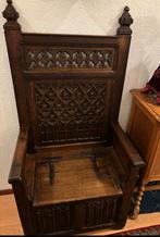 Gothic Revival troonstoel, Ophalen