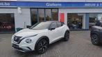 Nissan Juke 1.0 DIG-T N-Design/1 j.garantie, Auto's, Nissan, Voorwielaandrijving, Stof, Gebruikt, Wit