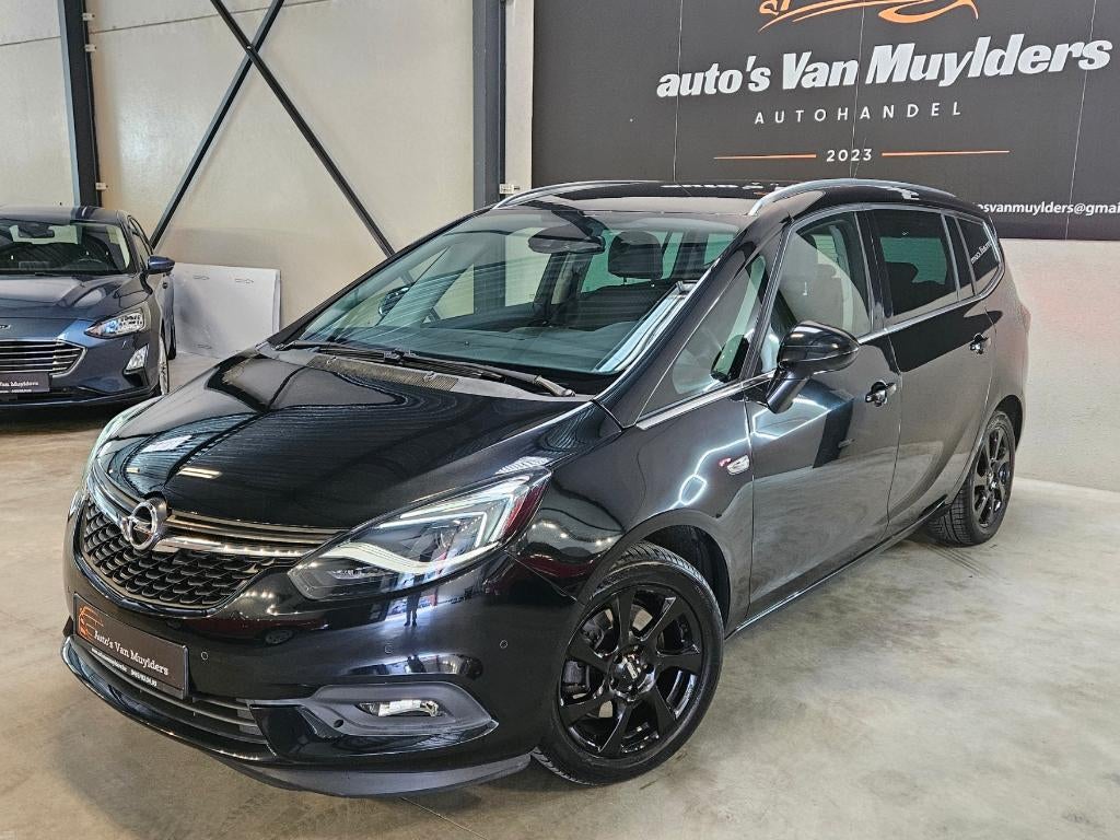Opel zafira tourer  7 zitplaatsen  12 maanden garantie, Auto's, 4 cilinders, 1595 cc, Bedrijf, 100 kW