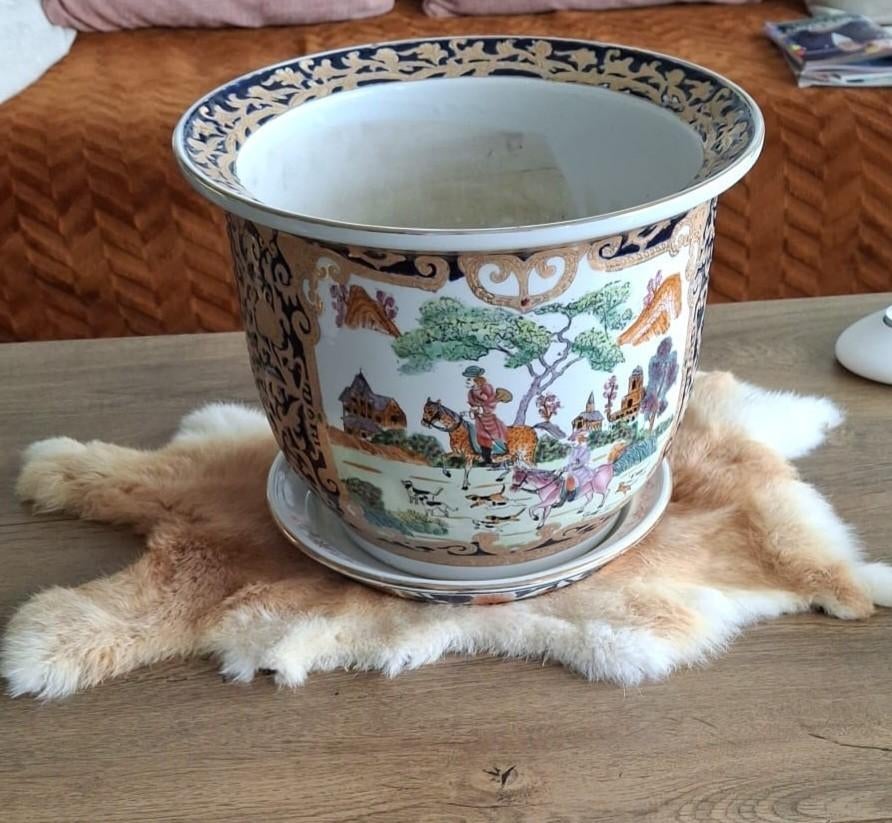 Pot de fleurs chinois, Antiquités & Art, Enlèvement ou Envoi