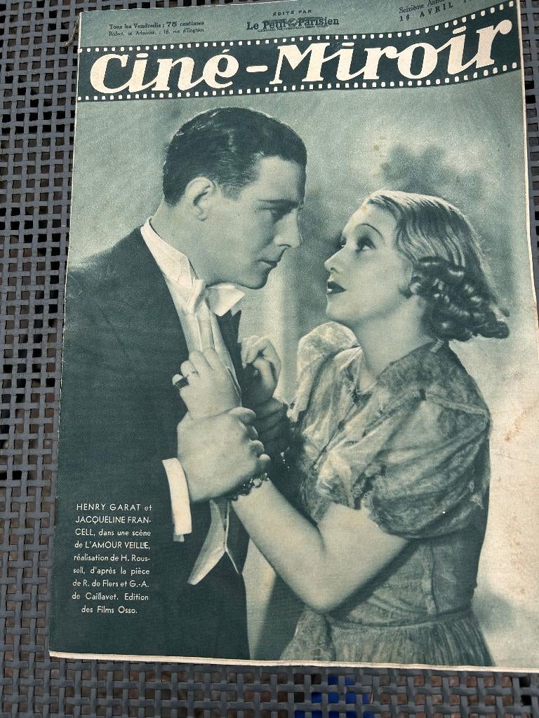 revues, Enlèvement, 1920 à 1940, Journal ou Magazine