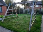 Schommel met apenbrug en klimrek, Ophalen, Gebruikt, Schommel