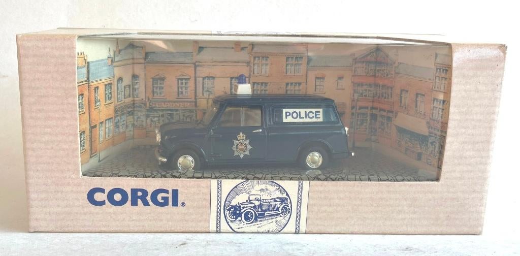Mini Van Surrey Police Corgi Classic # 96956., Hobby en Vrije tijd, Ophalen of Verzenden, Zo goed als nieuw, Auto, Corgi