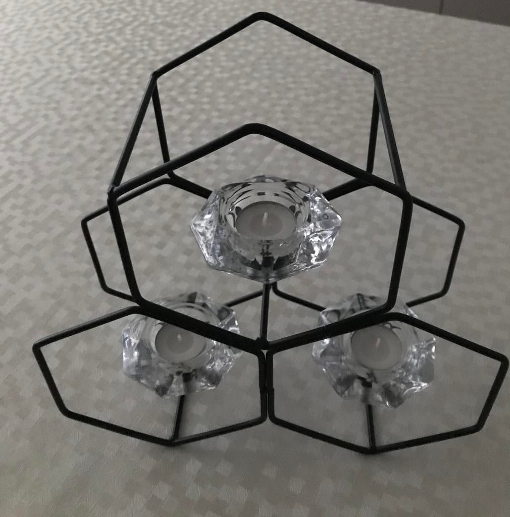 Theelichthouder,nieuw, Enlèvement, Neuf, Verre