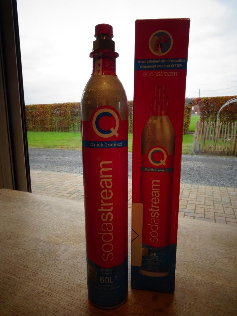 Sodastream CO2 Refill quick connect 60L, Ophalen