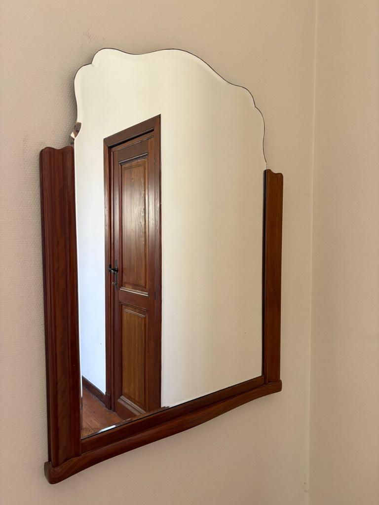 Grand miroir mural, Enlèvement, Utilisé, 100 à 150 cm, 75 à 100 cm