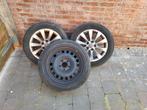 2x alu velg + 1x staal velg steek 5x110, Auto-onderdelen, Ophalen, Band(en)