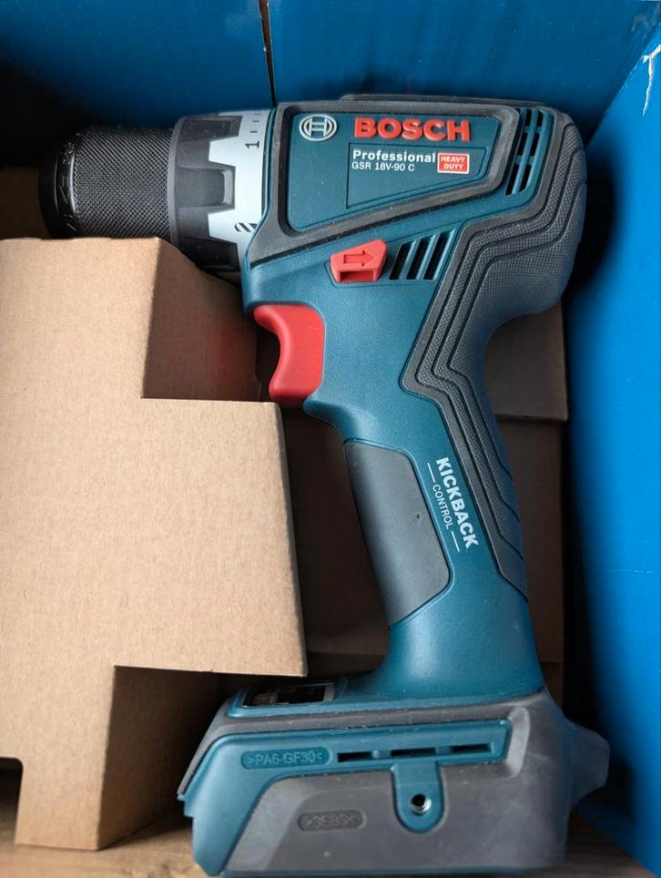 Bosch Professional GSR 18V-90 C - accuschroefboormachine, Bricolage & Construction, Outillage | Foreuses, Comme neuf, Foreuse et Perceuse