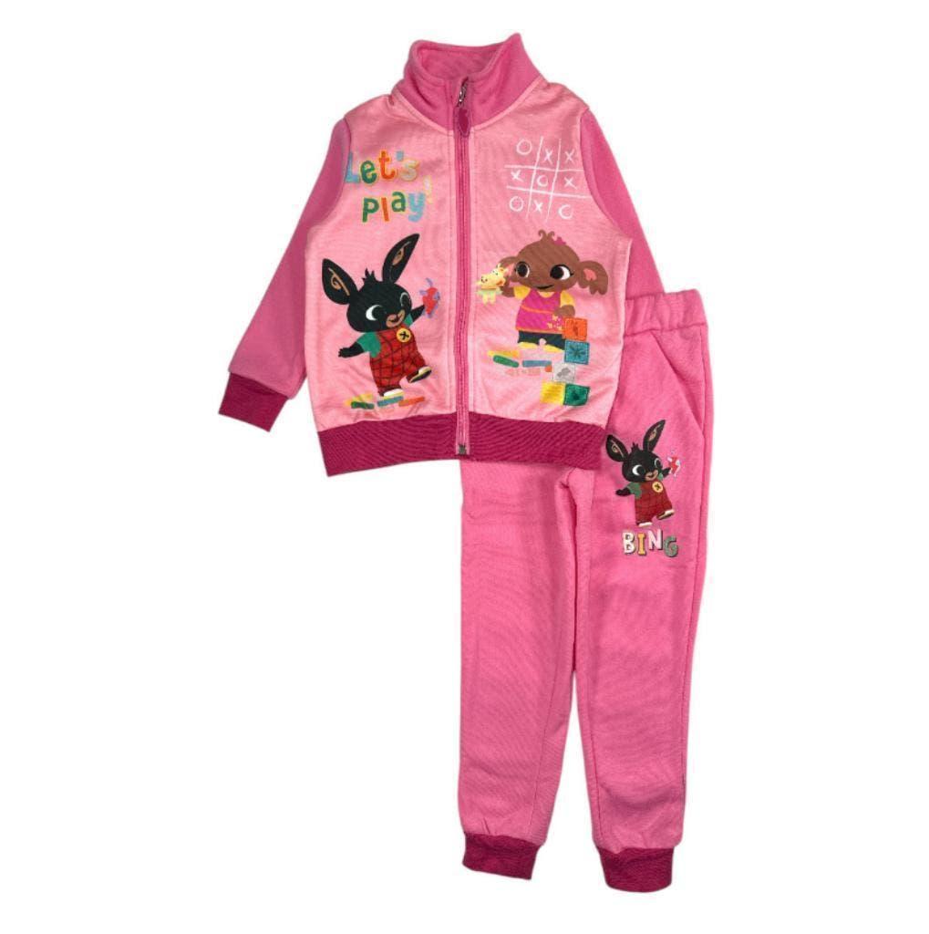 Bing Konijn Joggingpak LR - Maat 104 - 122 - 128, Kinderen en Baby's, Kinderkleding | Maat 104, Meisje, Nieuw, Sport- of Zwemkleding