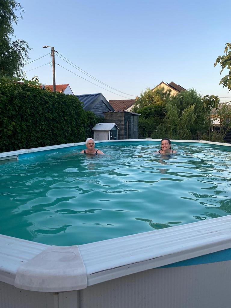 Groot zwembad 6x3M, Gebruikt, 200 tot 300 cm, Ovaal, Ophalen