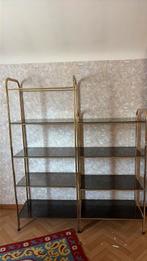 Lot de 2 étagères vintage / style rétro., Maison & Meubles, Enlèvement, Utilisé