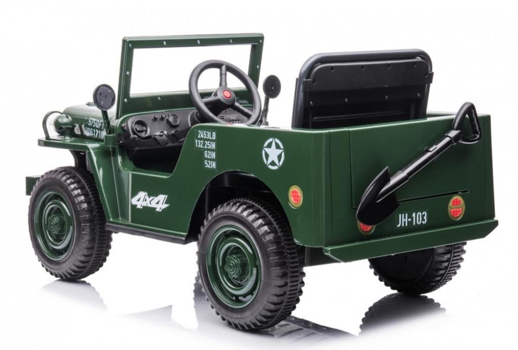 Voiture électrique enfant Jeep WILLYS 4x4 • 12V 7Ah • LUXE, Ophalen, Nieuw
