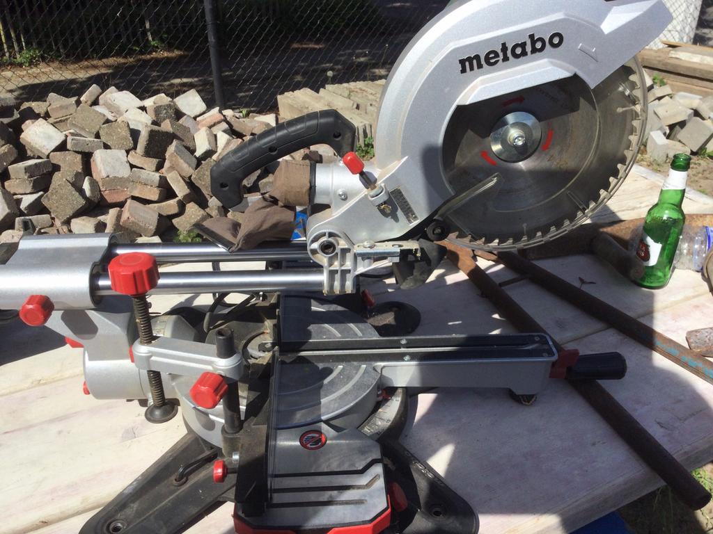 Metabo afkort zaag, Ophalen of Verzenden