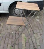 Table de projection de diapositives rétro en bois et métal, Enlèvement ou Envoi, Maison et Meubles