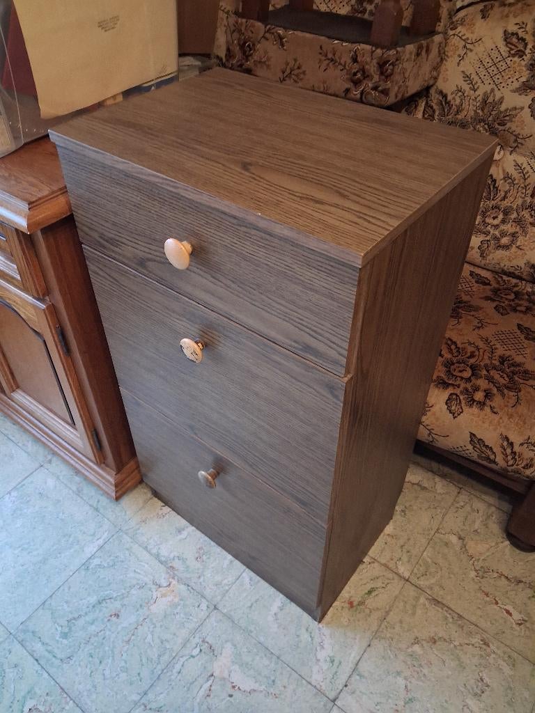 vintage, schoenen opbergsysteem met 2 flipdeuren 91x50x35 cm, Ophalen, Gebruikt