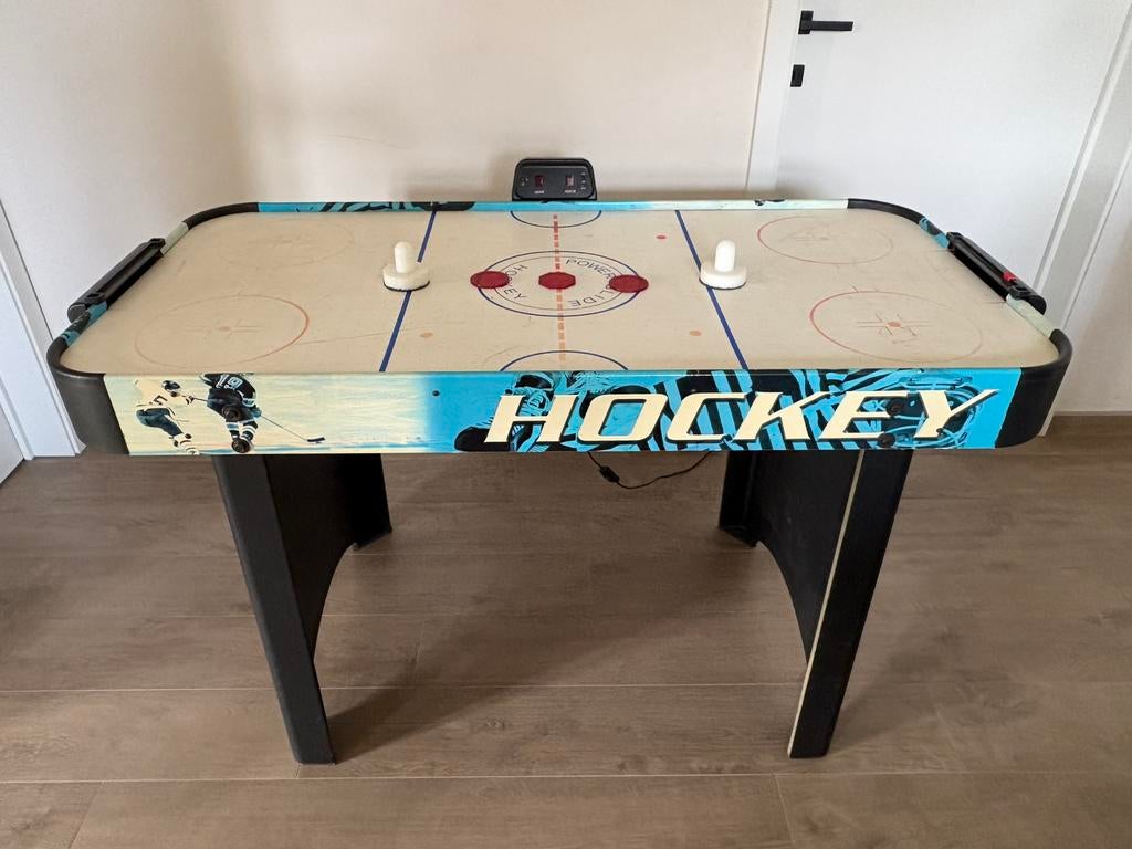 Airhockey tafel, Ophalen, Gebruikt
